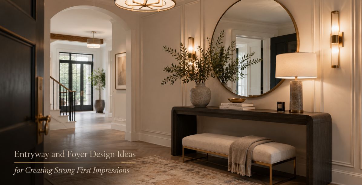 Entryway and Foyer Design Ideas for Creating Strong First Impressions